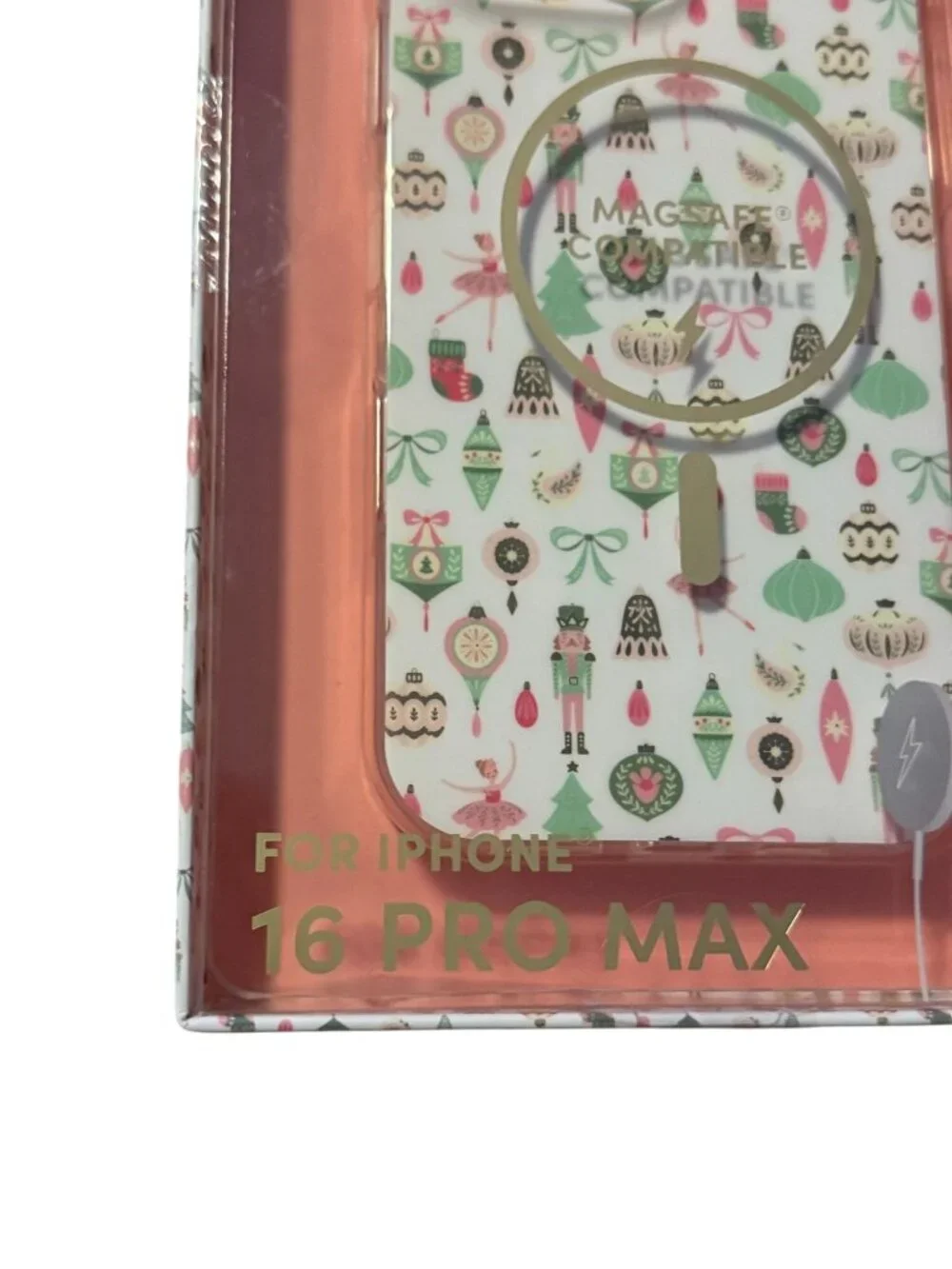 XO POPPY iPhone 16 Pro Max The Nutcracker Ballet Holiday Print Phone Case NEW NI